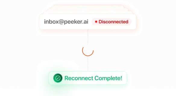 Automatic inbox reconnects feature